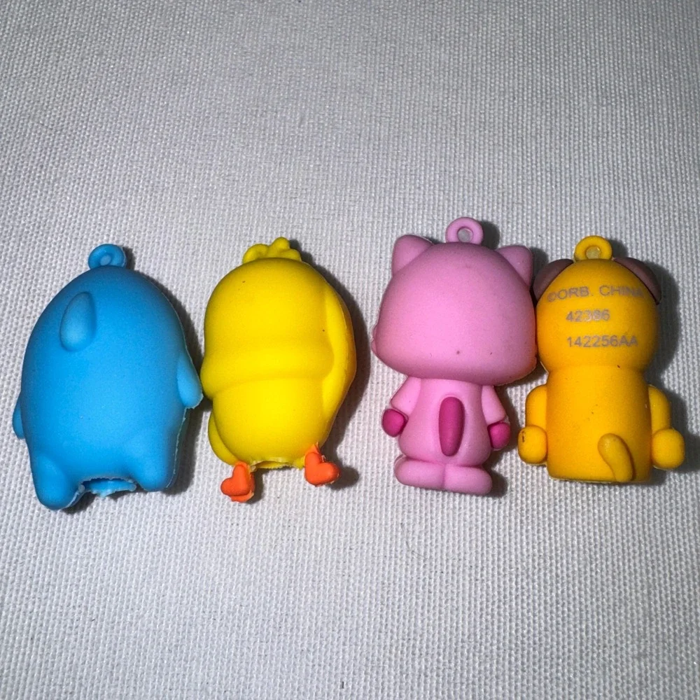 Disney Ghost-Spider Sonic the Hedgehog Mini Figures Pencil Toppers Lot 10pc‎